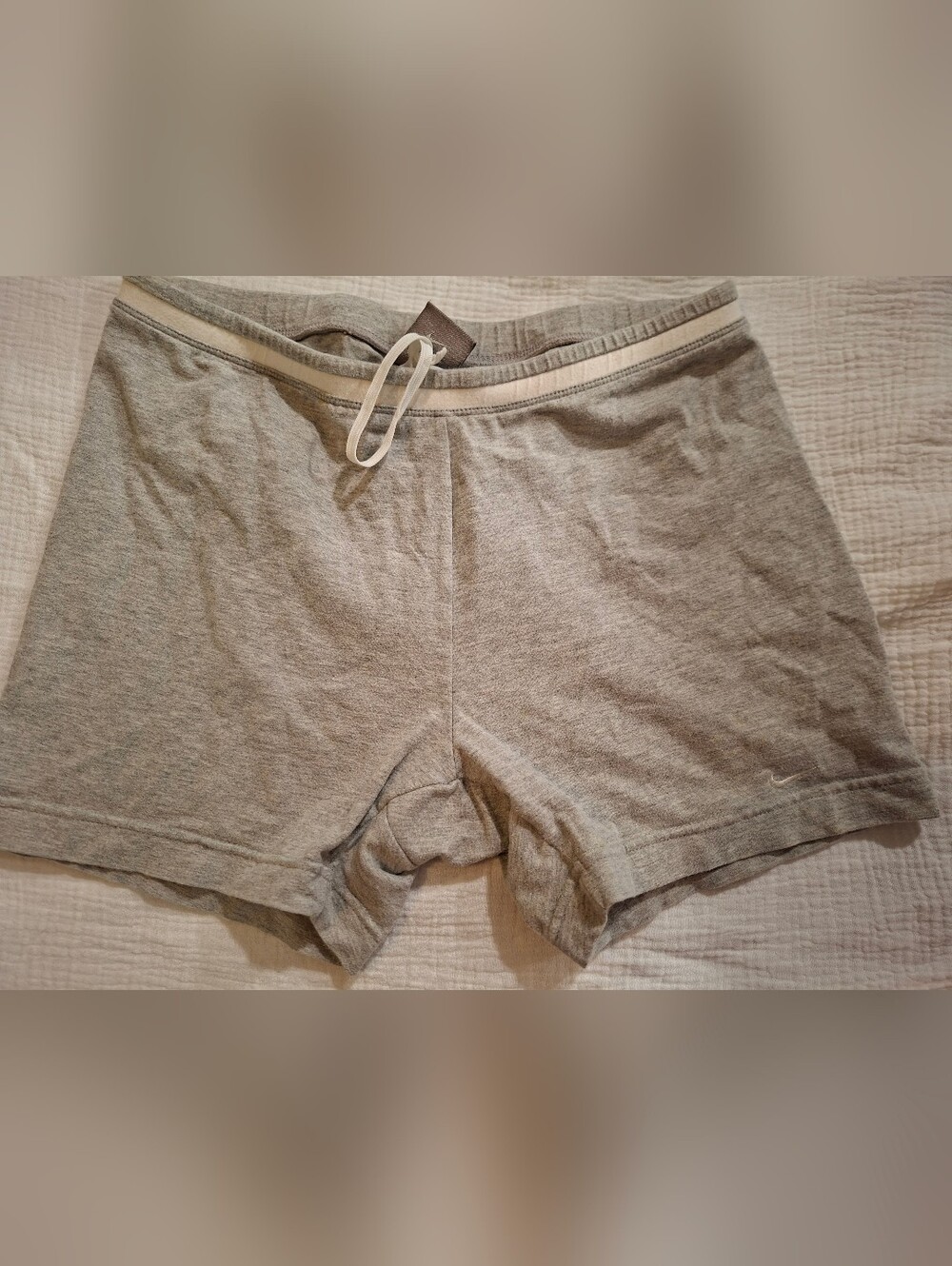 Grey Cotton Nike Shorts - Comfortable Everyday Fit